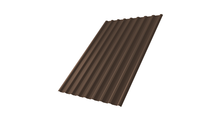 Профнастил С20R 0.45 Drap TX RAL 8017 шоколад