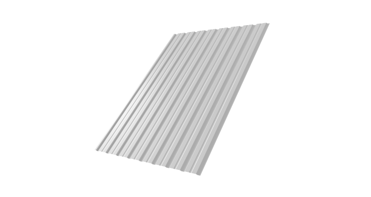 Профнастил С10B 0.45 PE-Double RAL 9003 сигнальный белый