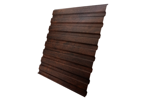 Профнастил С20A 0,45 Print-Double Premium Cherry Wood Dark F