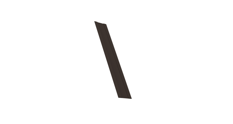 Крепежная планка жалюзи Milan, Milan Slim, Tokyo 0,45 Drap-double TX RR 32 темно-коричневый (1,8м)